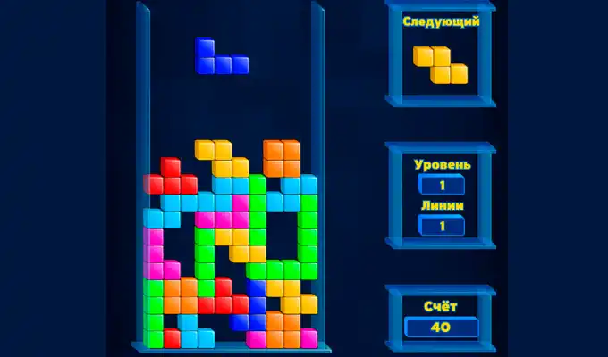 Тетрис классический играть бесплатно онлайн во весь экран
